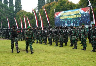 Apel Gelar Pasukan Satuan Kodam IV/Diponegoro di Wilayah Korem 071/Wijayakusuma