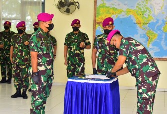 Mantan Dandenjaka Jabat Wakil Komandan Pasmar 3 