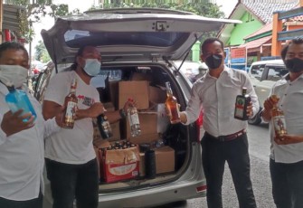 Operasi Pekat Jelang Ramadhan, Polisi Amankan 512 Miras  Pabrikan