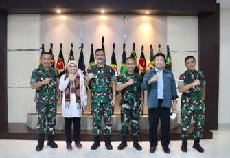 Pangdam XII/Tpr Audiensi Dengan Tim Itjenad dan Itjen Kementan