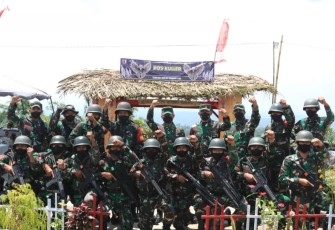 Dampingi Pangdam Tinjau Latihan Pratugas Yonif 511/DY
