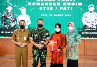 Kenal Pamit Dandim 0718/Pati