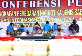 Ungkap Sabu 1,196 Ton, Kita Jaga Program Pemerintah Wujudkan SDM Unggul 