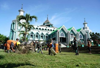 Kodam Hasanuddin Peduli Masjid Menyambut Bulan Suci Ramadhan, Ini Penjelasannya