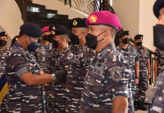 Gubernur AAL Pimpin Sertijab Empat Jabatan Strategis Jajaran AAL