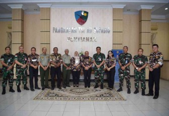 Lanud Supadio Sambut Kunjungan FKPPI Kalbar, Jalin Silaturahmi dan Konsolidasi