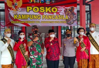 Dandim 0808/Blitar, Pancasila Bukan Sekedar Slogan Tetapi Harus Diimplementasikan Dalam Kehidupan Bermasyarakat