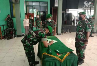Pimpin Sertijab Tiga Perwira, Dandim Depok: Terus Jalin Kemitraan dengan Masyarakat