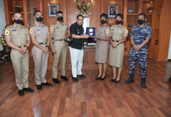 Lattek Prajalasesya Taruna AAL Courtesy Call ke Forkopimda Palu