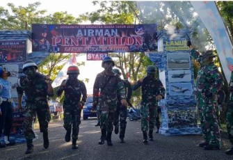 Lanud Sutan Sjahrir Gelar Lomba Airman Pentathlon 
