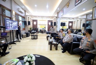 Aplikasi E-Yankes, Kapolda Jatim Semangati Anggotanya Terpapar Covid-19