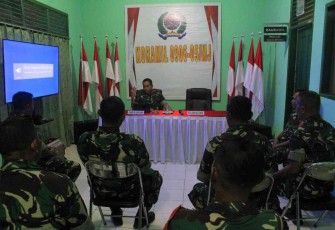 Dandim 0906/Kutai Kartanegara Harapkan Babinsa Menjadi Ujung Tombak Yang Tangguh