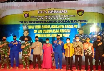 Sambut Bulan Suci Ramadhan, Dandim 1015/Sampit Hadiri Doa Bersama