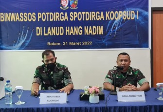 Danlanud Hang Nadim, Kita Wajib Waspada dan Antisipasi Timbulnya Kerawanan NKRI