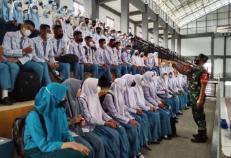 Seleksi Calon Paskibraka Tingkat Kabupaten, Kodim 0806/Trenggalek Terjunkan Anggota Staf Personalia