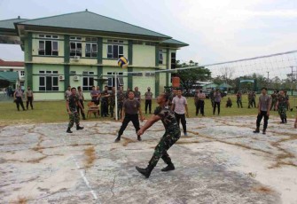 Foot Mobility, Ajang Eratkan Silaturahmi dan Soliditas  TNI-Polri di Penajam
