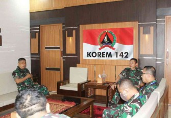 Post Audit Itjenad Lakukan Pengawasan di Korem 142/Tatag