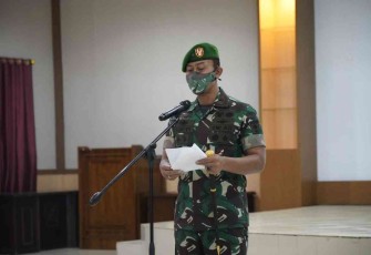 Danrem 143/HO: Kenaikan Pangkat Prajuri, Suatu Penghargaan Atas Karya dan Pengabdian