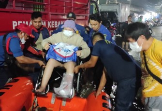 Genangan Banjir Kota Tangerang Terpantau Mulai Surut Pagi Ini