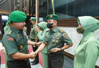 Kasad Terima Laporan Korps 19 Perwira Tinggi TNI AD, Putra Asli Kutai Raih Bintang