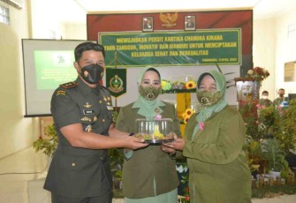 Dandim 0802/Ponororgo, Dirgahayu ke 76 Persit Kartika Chandra Kirana 