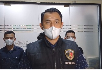 Kapolsek Kembangan Polres Metro Jakarta Barat Kompol Binsar H Sianturi saat konfirmasi pers, Kamis, (7/4/2022).
