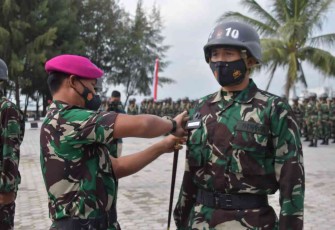 Satdik-1 Tanjung Uban Didik 250 Pemuda Pemudi Terbaik Menjadi Prajurit TNI AL