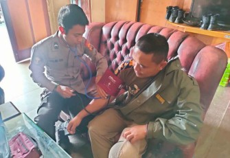 Pos Guest House Check Up Kesehatan Satgas Damai Cartenz Intan Jaya
