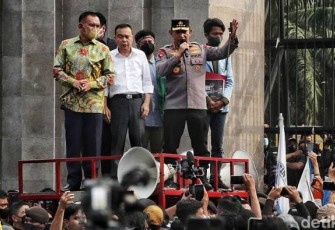 BEM SI Sebut Aksinya Damai dan Aspirasi Tersampaikan Dengan Baik