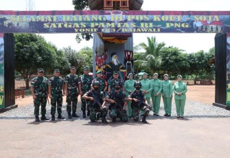 Kunjungi Papua, Kasad Cek Langsung Prajurit Satgas Yonif 123/RW
