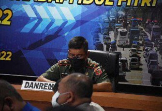 Danrem 142/Tatag Hadiri Video Conference di Polda Sulbar, Ini yang Dibahas....!!!