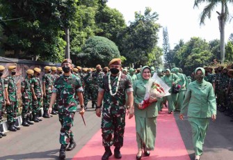 Letkol Arh Gunawan Wibisono Resmi Jabat  Danmen Arhanud 1/F