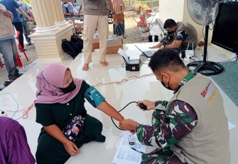 Vaksinasi yang diikuti masyarakat Hulu Sungai Tengah