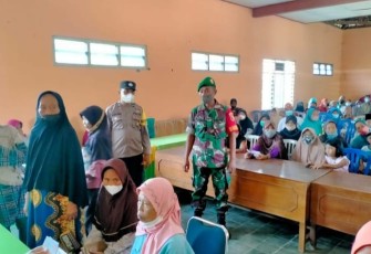  Serma Samino Himbau Warga Patuhi Prokes