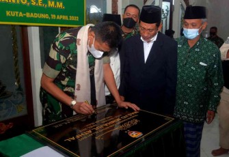 Resmikan Masjid Minhajul Athfal