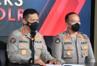 Karo Penmas Divisi Humas Polri, Brigjen. Pol. Dr. Ahmad Ramadhan, S.H., M.H., M.Si., di Mabes Polri, Selasa (19/4/2022).