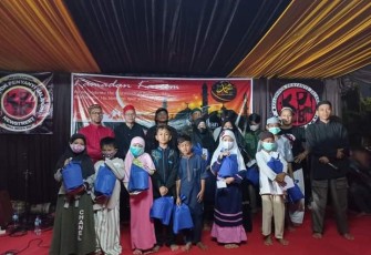 Bukber dan santunan anak yatim inisiasi KPJ 9B. Sabtu (23/4/2022)