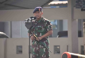 Dandenma Kolinlamil berikan penekanan taati protokol kesehatan saat menjalani mudik lebaran. Senin (25/4/2022)
