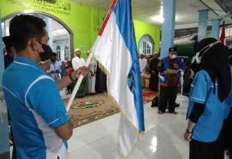 Pelantikan pengurus KNPI Kabupaten Kotim. Selasa (26/4/2022)