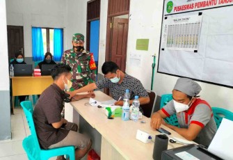 Gencarkan Vaksinasi dalam suasana lebaran. Kamis (05/05/2022)