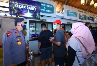 Kapolri tinjau lokasi wisata di pulau Bali. Kamis (05/05/2022)
