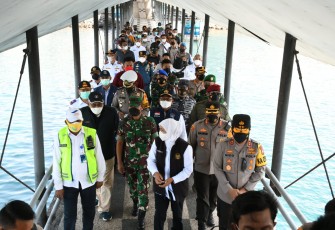 Pemantauan arus balik di pelabuhan Ketapang