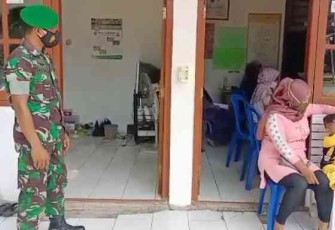 Pantau kegiatan posyandu di wilayah desa Jatimulyo. Jum'at (13/05/2022)