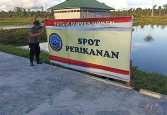 Papan spot perikanan tingkatkan perekonomian warga Yohukimo. Jum'at (13/05/2022)
