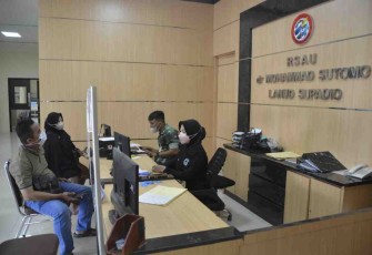 Pelayanan kesehatan RSAU dr Mohammad Sutomo lanud Supadio. Sabtu (14/05/2022)