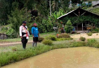 Program Kasuari spot perikanan sangat membantu perekonomian Herman Maeseni tokoh pemuda di kampung Yogatapa Sugapa. Senin (16/05/2022)