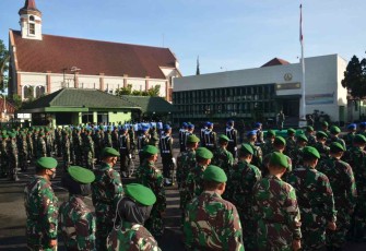 Upacara bendera peringati Hari Kebangkitan Nasional di Korem 073/Mkt