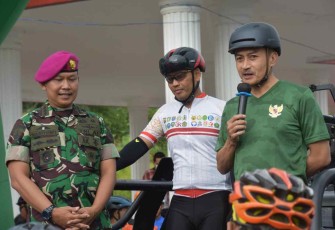 Walikota Salatiga melepas  peserta Yos Sudarso Fun Bike
