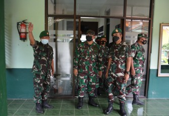 Arahan Danrem 073/Mkt kepada personel DKT Salatiga