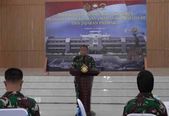 Pembukaan Workshop Aplikasi E-Kinerja di Koarmada III